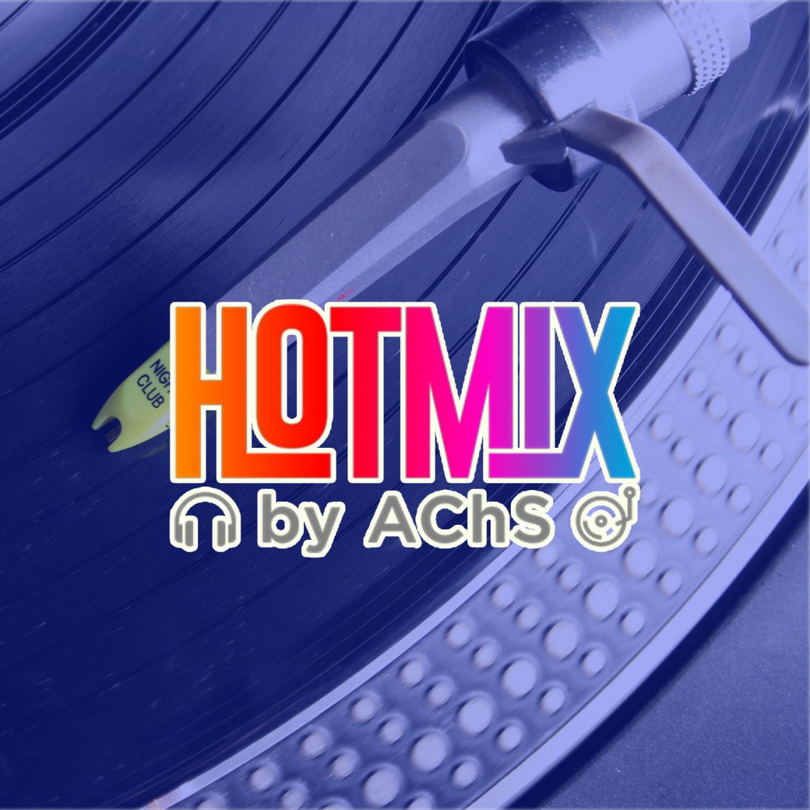 Imagen de una tornamesa análoga con una aguja sobre un disco, representando la sesión de música mezclada Pure Deep House de HotMix en Defrag.mx, realizada el 29 de abril de 2023.